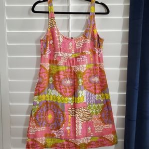 Trina Turk babydoll dress, size 6